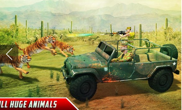 Gameplay screenshot from hunt 3D for Android