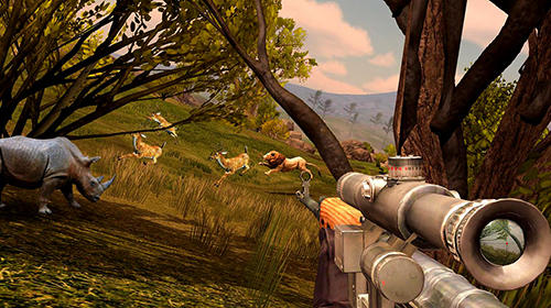 Gameplay screenshot from hunting challenge for Android