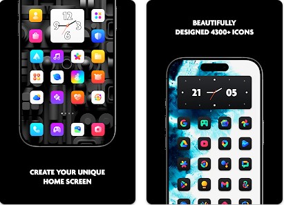Gameplay screenshot from i18 icon pack for Android