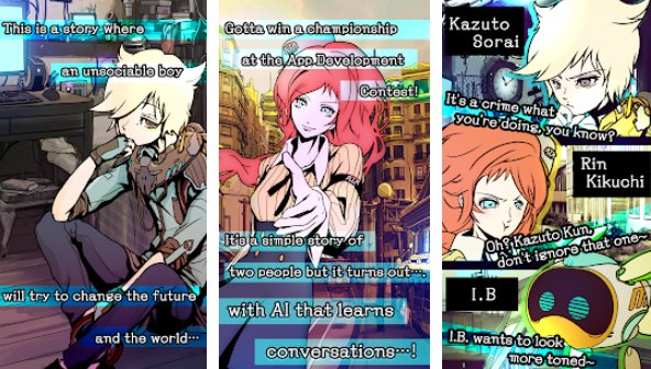 Gameplay screenshot from i b the future destined by unsociable me for Android