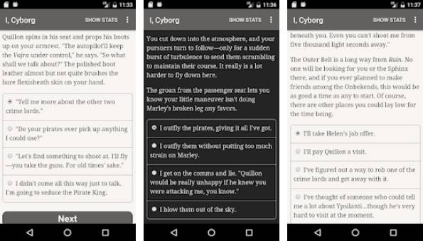Gameplay screenshot from i cyborg for Android