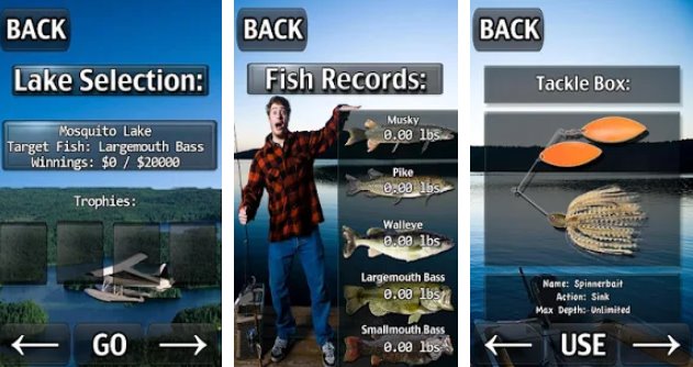 Gameplay screenshot from i fishing for Android