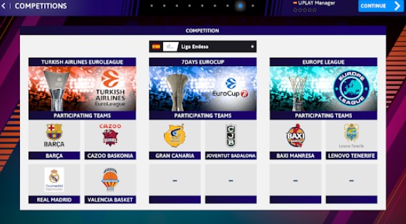 Gameplay screenshot from ibasketball manager 23 for Android