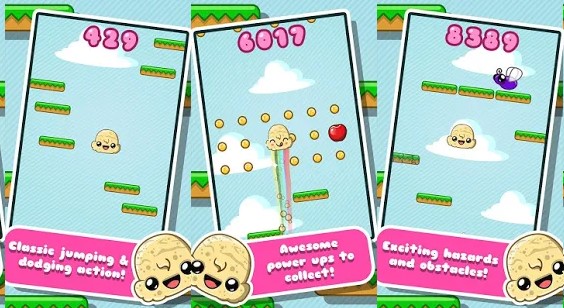 Gameplay screenshot from Ice Cream Jump for Android