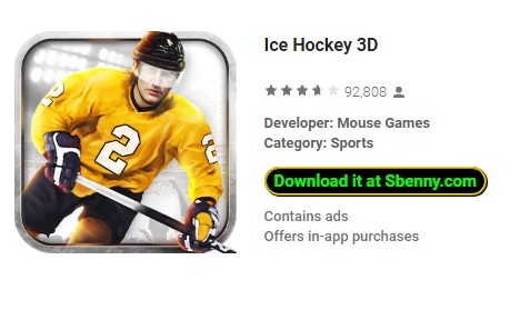 ice hockey 3d