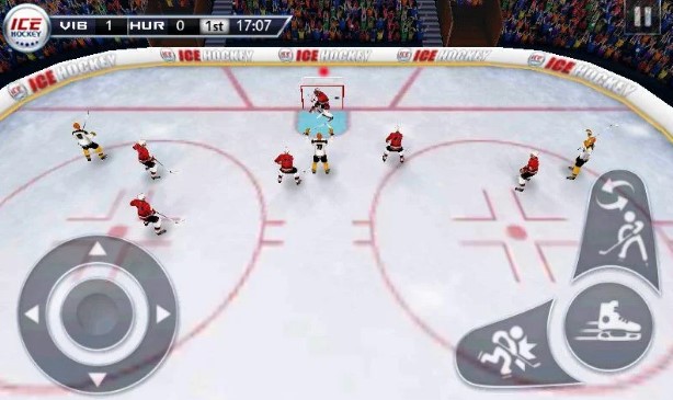 Gameplay screenshot from ice hockey 3d for Android