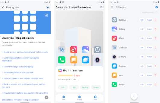 Icon Pack Creator Erstellen Sie Ihr Icon Pack überall MOD APK Android