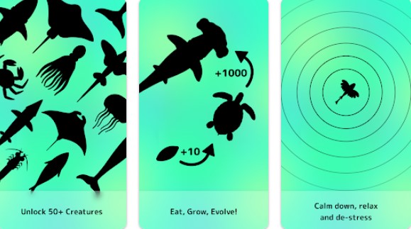 Gameplay screenshot from idle aquaria ocean evolution for Android