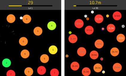 Gameplay screenshot from idle balls for Android