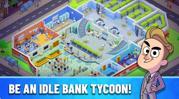 Gameplay screenshot from idle bank tycoon money empire for Android