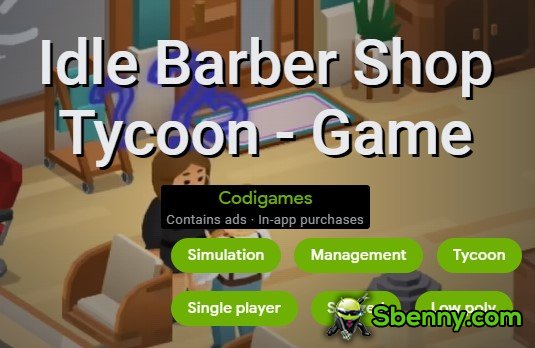 idle barber shop tycoon game