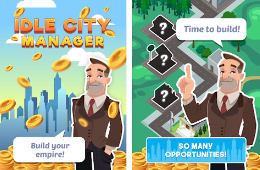 idle city manager​ epic​ town builder