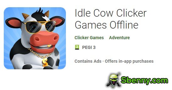 игра-кликер с коровами в автономном режиме