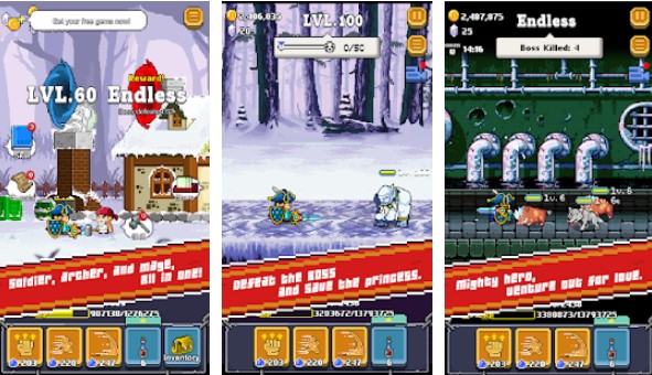 Gameplay screenshot from idle might hero for Android