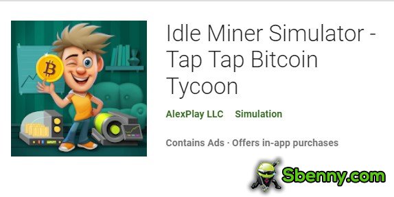 Idle Miner-Simulator tippen Sie auf Bitcoin Tycoon