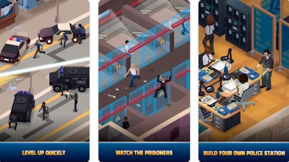 idle police tycoon cops game MOD APK Android