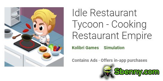 untätiger Restaurant-Tycoon, der Restaurant-Imperium kocht