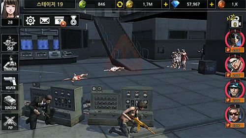 soldat inactif zombie tireur rpg pvp clicker MOD APK Android