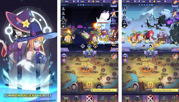 Gameplay screenshot from idle summoner grand battle for Android