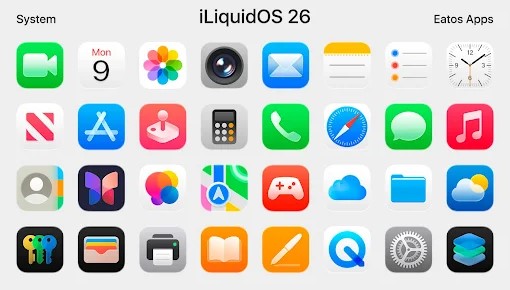 Gameplay screenshot from iliquidos 26 icon pack for Android