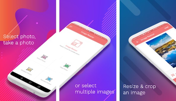 cambiar el tamaño de la imagen recortar fotos y reducir el tamaño de las imágenes MOD APK Android