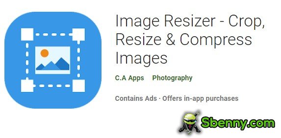 Image Resizer Zuschneiden Größe ändern und Bilder komprimieren