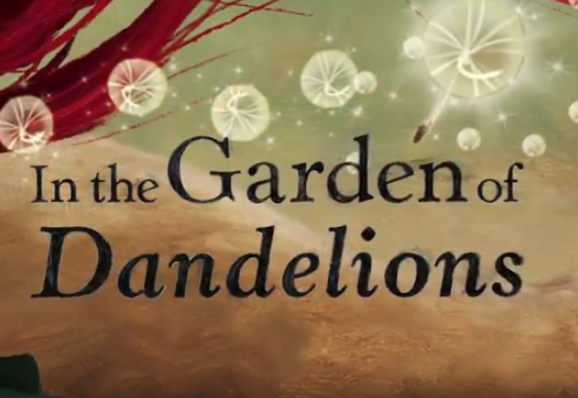 in the garden of dandelions