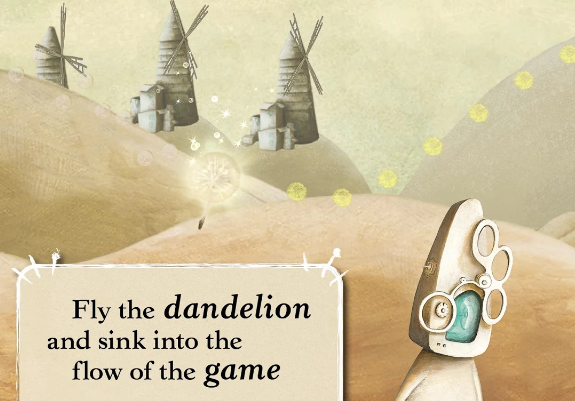 Gameplay screenshot from in the garden of dandelions for Android