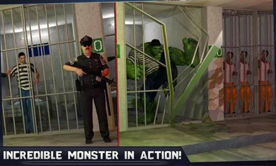 incredible monster hero super prison action games