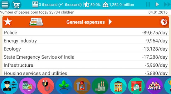 Gameplay screenshot from india simulator 2 for Android