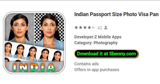 pasaporte indio tamaño foto visa pan oci aadhaar dl
