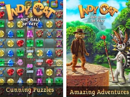 Gameplay screenshot from indy cat for vk for Android