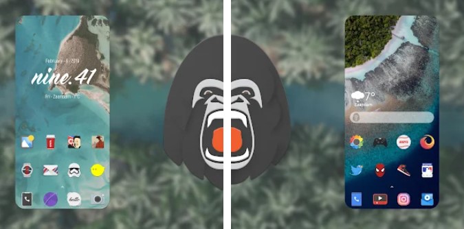 Gameplay screenshot from ineclectic material design icon pack for Android