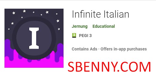 italiano infinito
