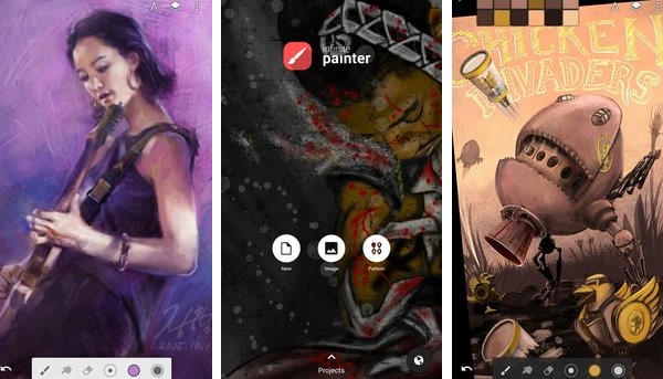 Gameplay screenshot from infinite painter for Android