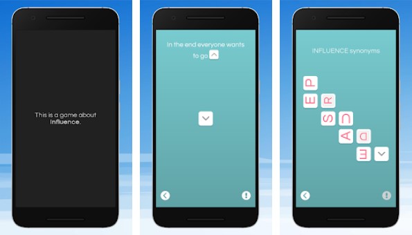 Gameplay screenshot from influence puzzle for Android
