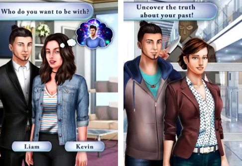 Gameplay screenshot from interactive tales choose your story choices for Android