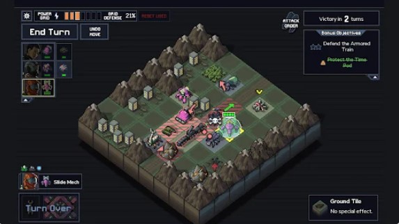 Gameplay screenshot from into the breach for Android
