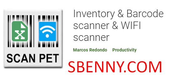 инвентарь и сканер штрих-кода и сканер Wi-Fi