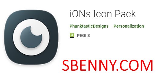 Ionen-Icon-Pack