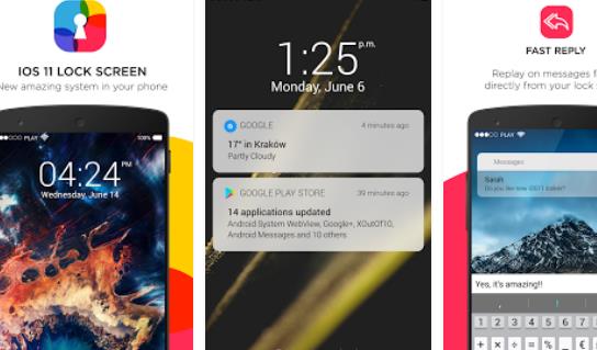 Gameplay screenshot from ios11 style lock ccreen for Android