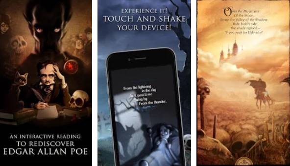 Gameplay screenshot from ipoe collection vol 3 edgar allan poe for Android