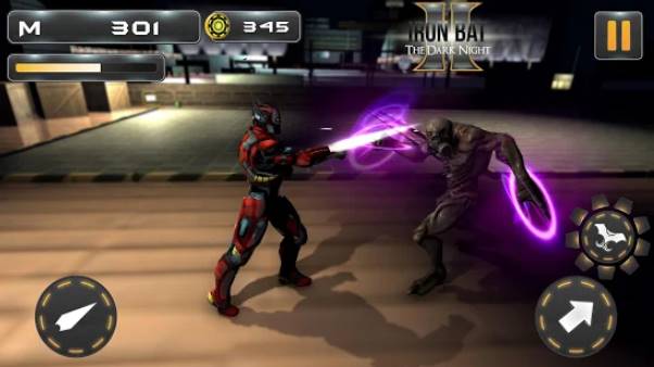 Gameplay screenshot from iron bat 2 the dark night for Android