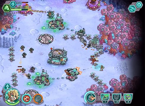 Gameplay screenshot from iron marines for Android