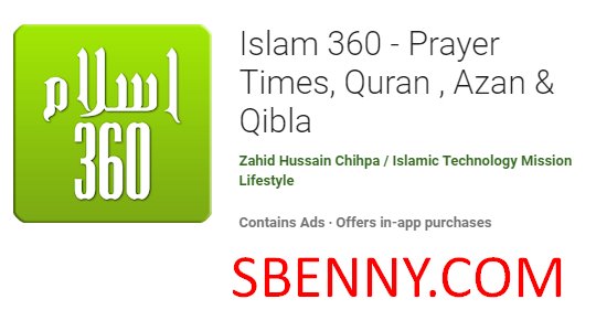 islam 360 prayer times quran azan and qibla