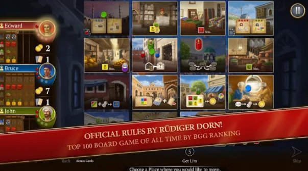 Gameplay screenshot from istanbul digital edition for Android