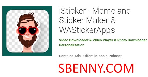 isticker meme and sticker maker and wastickerapps