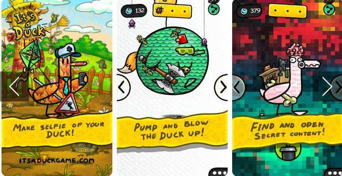Gameplay screenshot from it's a duck for Android