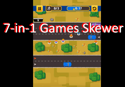 7 in 1 games Skewer