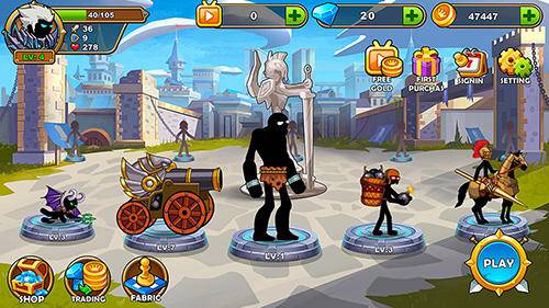 Gameplay screenshot from i am warrior for Android
